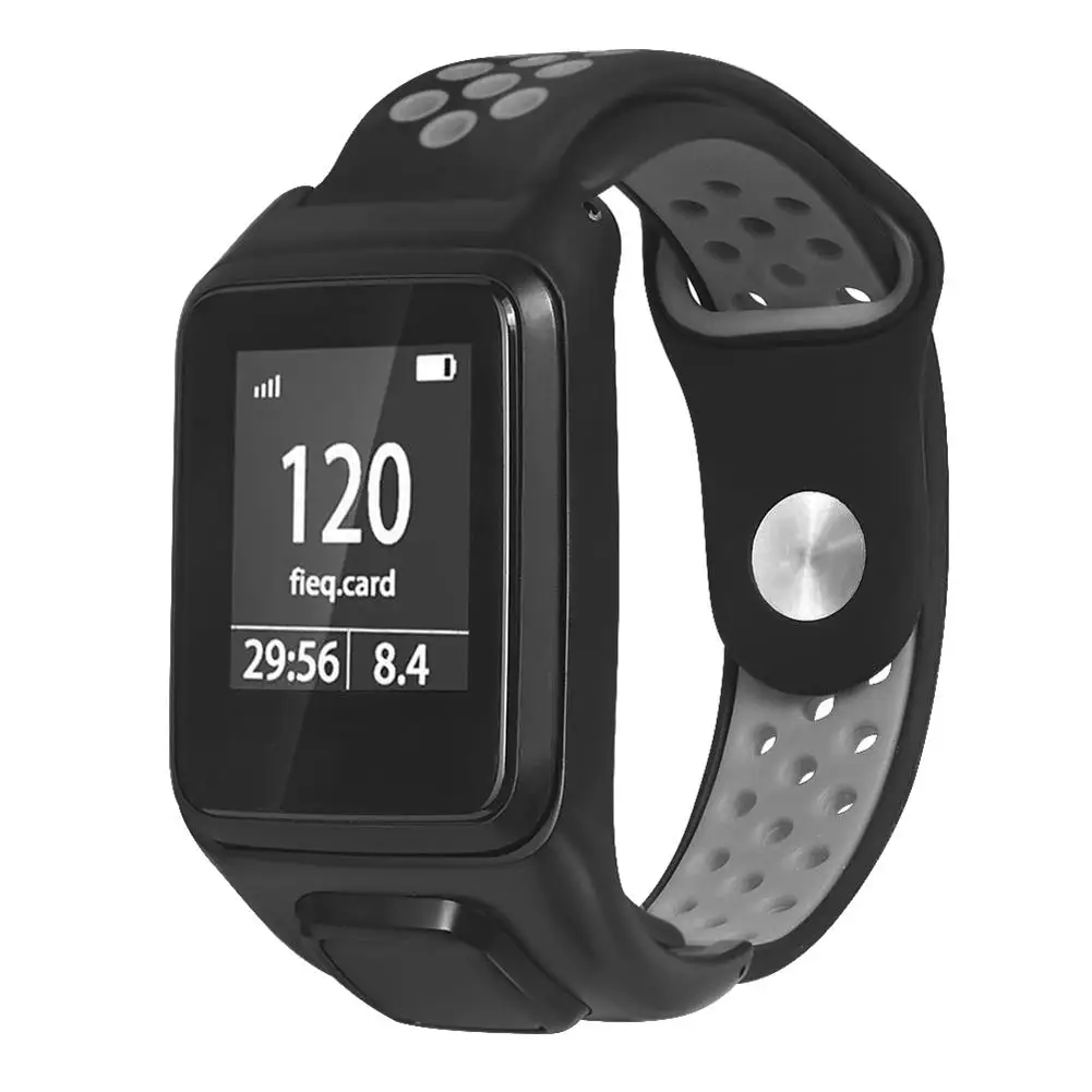 Силиконовый сменный ремешок на запястье ремешок для TomTom Runner 2 3 Spark 3 Спортивные часы GPS Tom 2 3 серии Smart Band