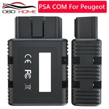 Para citroen para peugeot psacom PSA-COM bluetooth ferramenta de diagnóstico psa com bluetooth obd obd2 para ecu/programação chave/dtc/airbag
