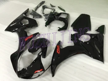 

Fairings for YAMAHA YZFR6 2004 Fairing Kits YZFR6 03 05 glossy Black Fairing Kits YZF600 R6 2003 - 2005