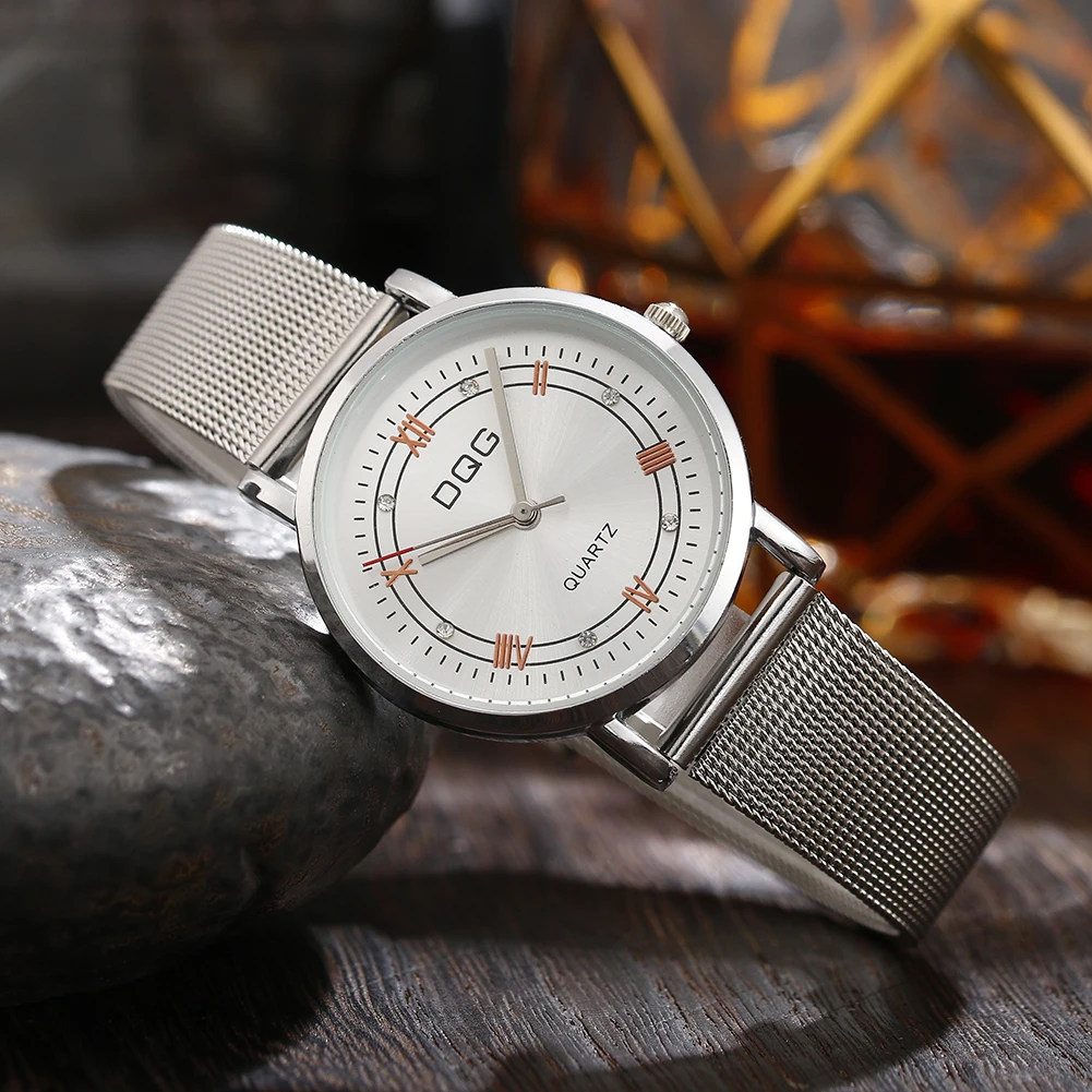 

New Fashion Top Women Thin Watches Casual Quartz Bracelet Watch Women Metal Mesh Stainless Steel Dress Watches Relogio Feminino