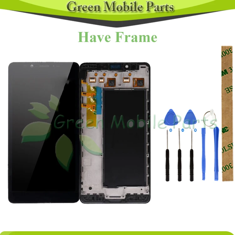 

Good Quality Tested LCD Display For Microsoft Nokia Lumia 950 LCD Display With Touch Screen Assembly Have Frame