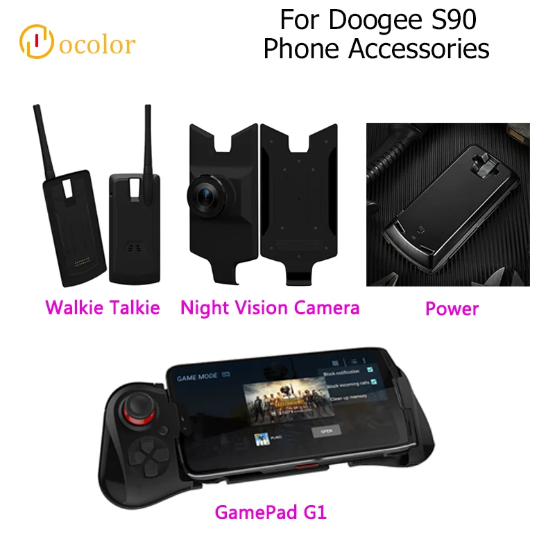 

Ocolor For Doogee S90 Walkie-talkie Back Clip Battery Talkie Camera For Doogle Gamepad G1 Bluetooth Phone
