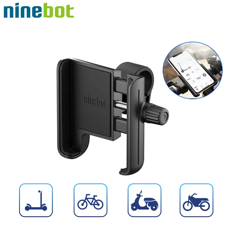 Ninebot Handlebar Phone Holder Suitable for Xiaomi Mijia Electric Scooter &amp G30 Max Bicycle Motorcycle Kickscooter | Спорт и