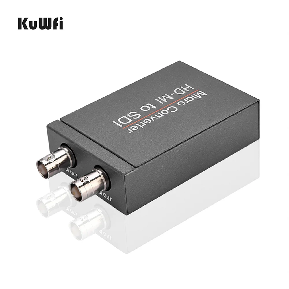 HD-MI to SDI/SDI with Power Adapter Mini 3G HD SD-SDI Video Micro Converter Audio for Auto Format Detection Camera | Электроника