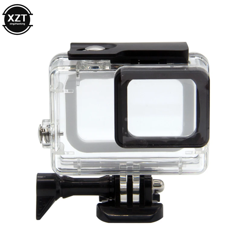 Белый цвет Для Gopro Hero 7 черный 6 5 водонепроницаемый защитный корпус чехол для дайвинга 45 м защитный для Gopro Hero 6 5 Аксессуары для камеры - Цвет: Белый цвет