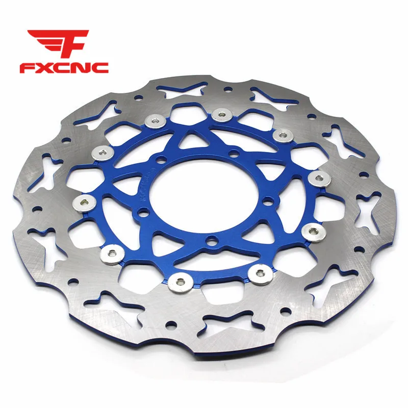 

300mm Stainless Steel Floating Float Motorcycle Front Brake Disc Disks Rotor Motorbike Brake Disk For Yamaha FZ16 2013-2018