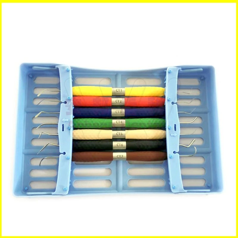 Dental resin filler Aesthetic restoration kit LM Resin knife Plastic dresser with silicone handle (1)