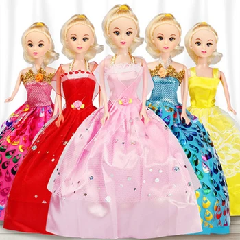 

Girls toys wedding princess doll set children's kindergarten gift 11 jointwear ballet skirt doll boutique gift girls like