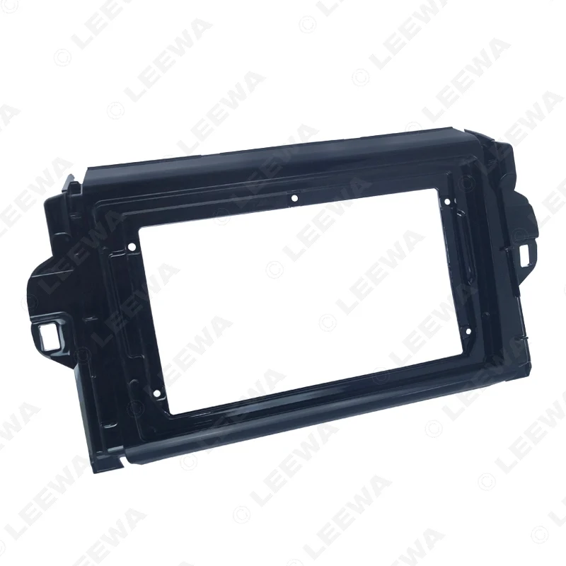 LEEWA Аудиомагнитола 9 дюймов 2DIN фасции Рамка адаптер для Toyota Fortuner+ DVD gps навигация установка тире отделка комплект
