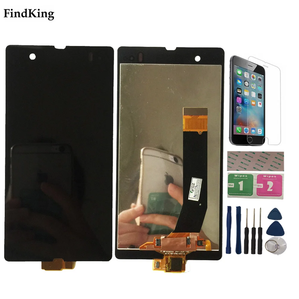 ЖК-дисплей для Sony Xperia Z L36h L36i C6606 C6603 C6602 C6601 C660X сенсорный экран дигитайзер датчик