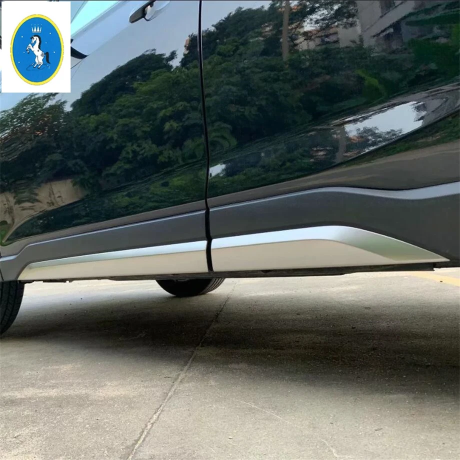 Yimaautotrim авто аксессуары для автомобиля, боковой корпус, молдинг, трение, Декоративная полоса, накладка, подходит для Subaru Forester