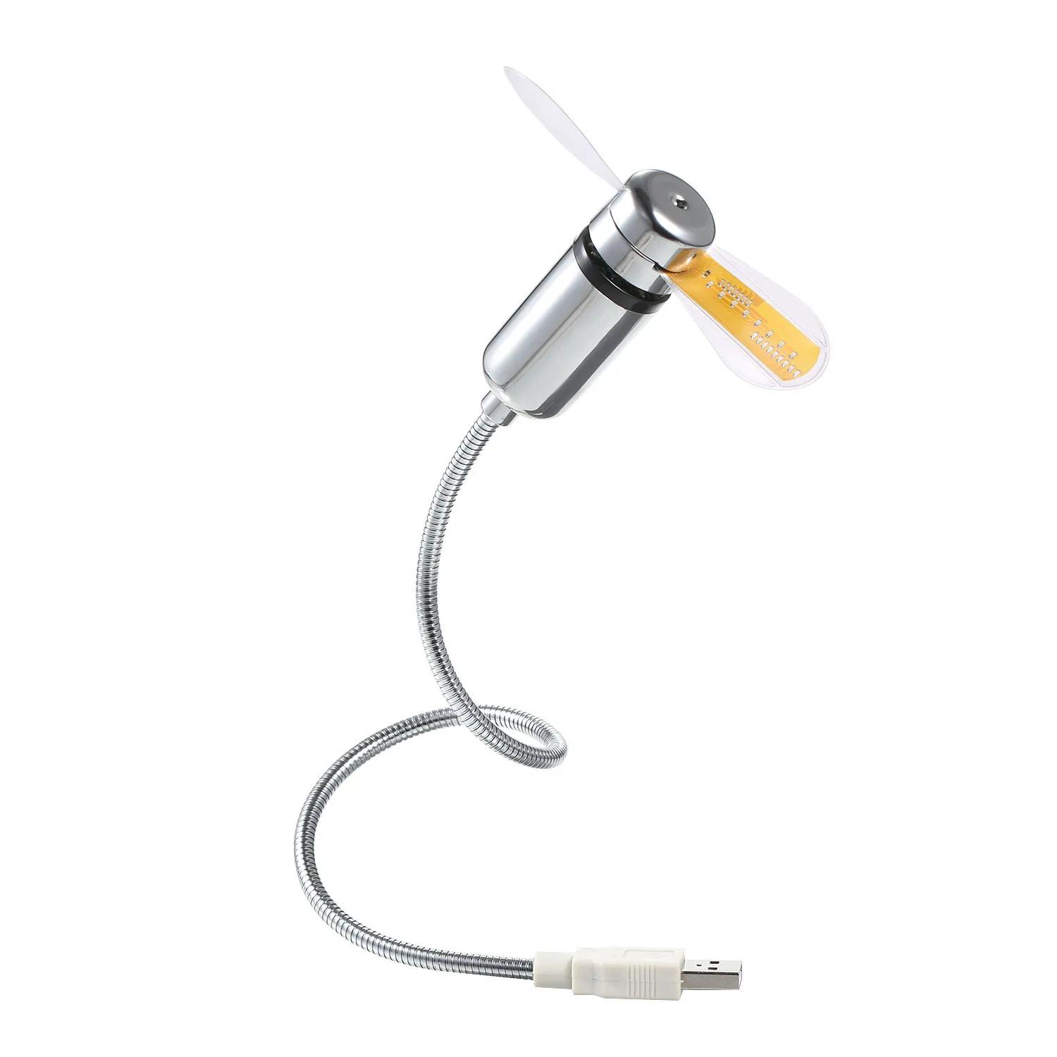 UF-211-0507USB мини часы вентилятор температуры креативный вентилятор в режиме реального времени дисплей температуры мягкий вентилятор для безопасного использования
