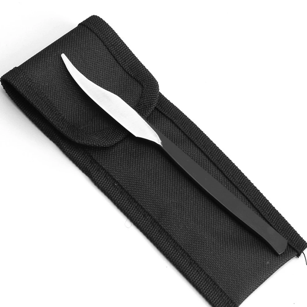 1 Pc 16cm Length Leather Craft Utility Skiving Carving Cutting Knife Tool Stianless DIY Leather Tool Storage Bag leather carving knife craft knife kit