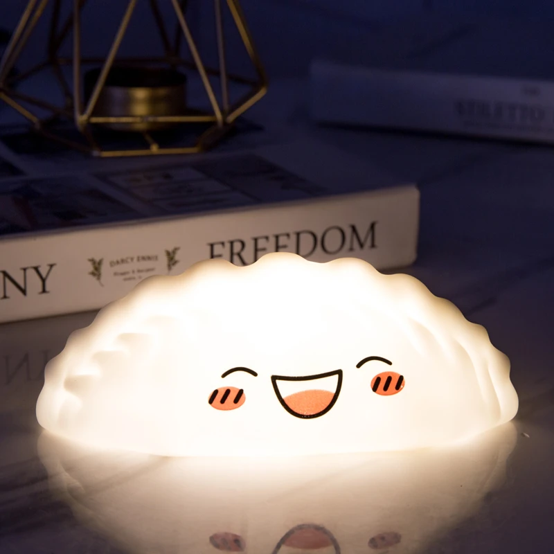 Smiley Clouds Dumpling Small Night Light Bedroom Household Nightstand Feeding Light Led Lamp Baby Sleeping Toy Christmas Gifts Night Lights Aliexpress