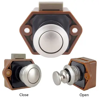 

Diameter 20mm Camper Car Push Lock RV Caravan Boat Drawer Latch Button Locks For Furniture Hardware