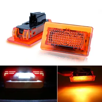 

1Pair 12V Car Door Opened Warning Light Anti-Collision SMD LED Light Lower Power Consumption For Tesla Model X S