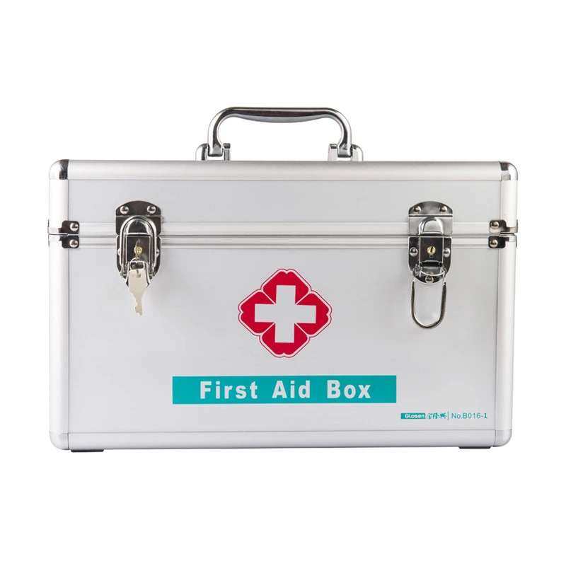 9 12 14 16inch High Quality Medical Kit Aluminum Family Medicine Cabinet With Lock Shoulder Strap First Aid Box Moisture Proof Storage Boxes Bins Aliexpress