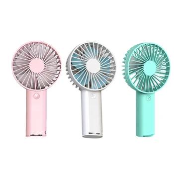 

Mini Desk Fan Hand Held Fan 4000 MAh Personal Fan USB Powered Stronger Wind with 3 Settings 6 - 20 Hr Long Battery Life