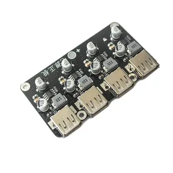 

USB QC3.0 DC Step Down Converter Charging Module 4.5-32V 5V 9V 12V 2/4 Channels