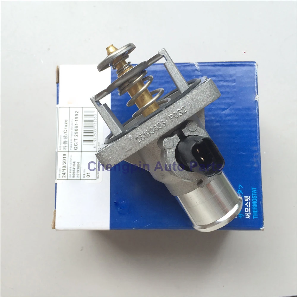 Engine coolant thermostat Engine Coolant Thermostat Assembly OEM# 96984104 25193683 55597008 Chevrolet Cruze Sonic Aveo Astra Zafira Signum