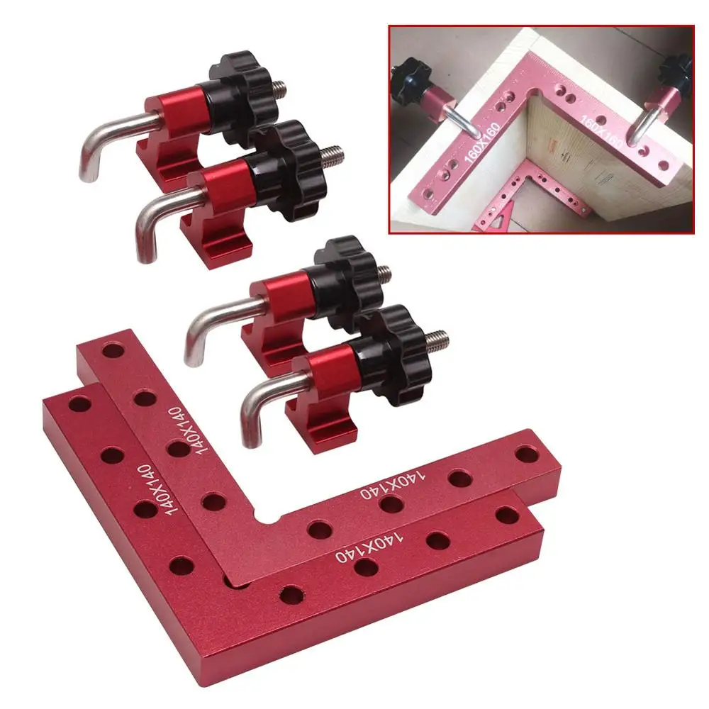 £13.65 90 Degrees L Shaped Auxiliary Fixture Carpenters Square Ruler Splicing Board