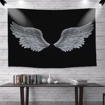 

Psychedelic Art Tapestry Colorful Pastel Korean Rainbow Aesthetic Print Tapestry White Wandkleed Bedroom Decoration DE50GT