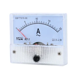 Panneau de compteur de courant analogique 85L1 AC 1A 5A 10A 20A 50A, ammètre de courant mécanique 