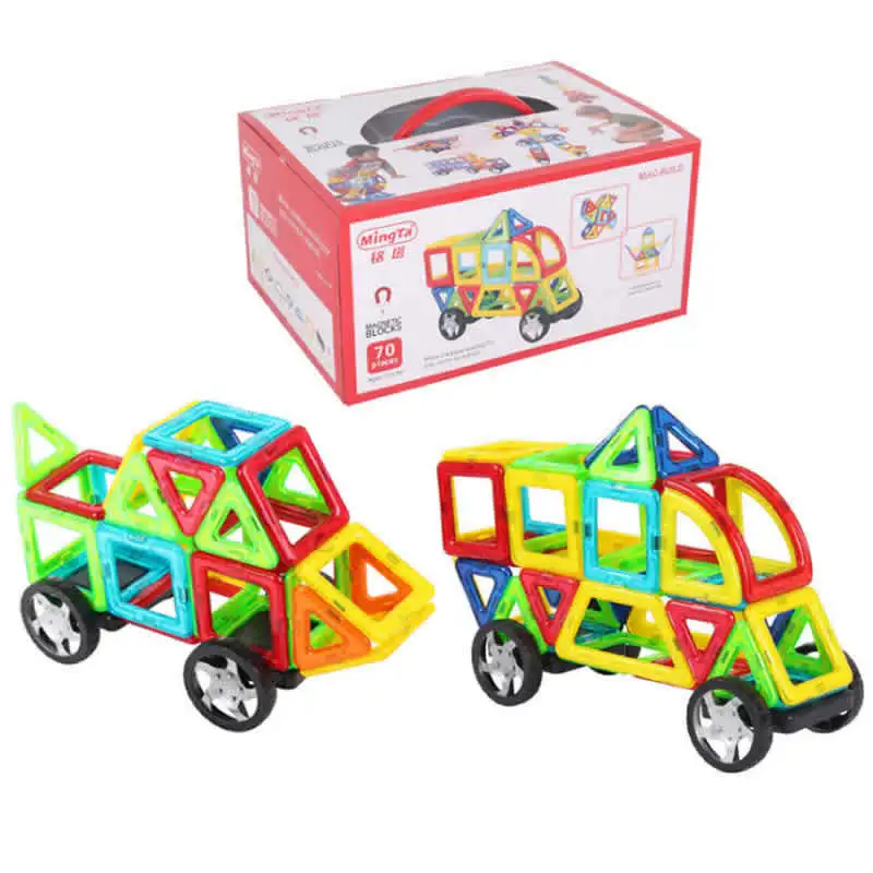 Ming Tower 70 Pieces of Pure Magnetic Sheet Set Children'S Educational Magnetic Building Blocks Toy Pieces Are Magnetic Sheet
Ming Tower 70 Pieces of Pure Magnetic Sheet Set Children'S Educational Magnetic Building Blocks Toy Pieces Are Magnetic Sheet