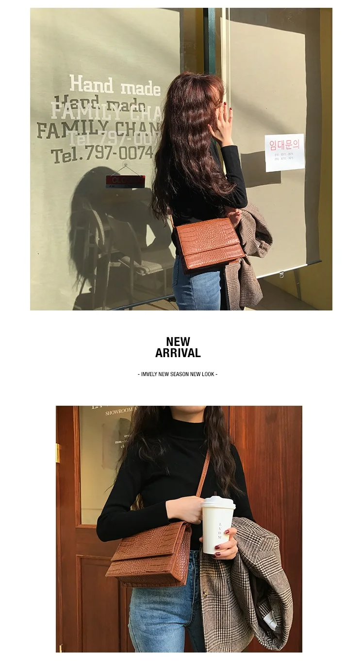 Женские сумки из крокодиловой кожи с клапаном, модные сумки, дизайнерские сумки через плечо, осенне-зимняя трендовая маленькая сумка на плечо, дамская сумка-клатч