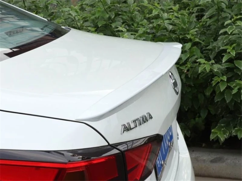 Использовать для Nissan Altima спойлер года ABS Пластиковый материал заднее крыло V стиль спортивные аксессуары