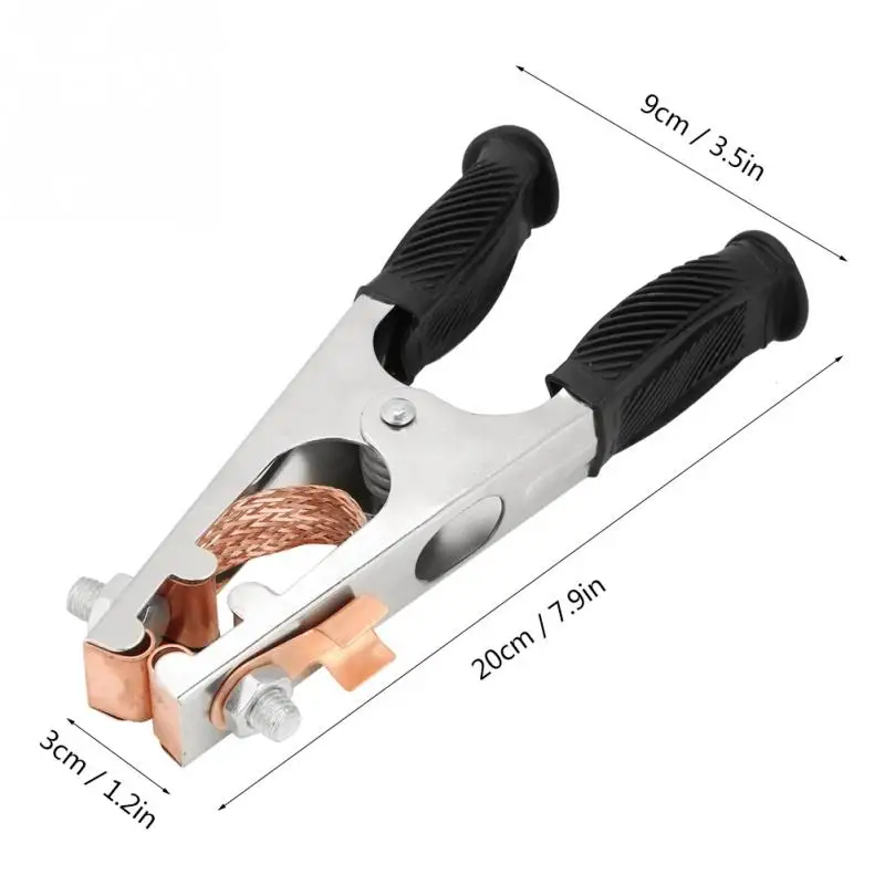 Electroplated Ground Clamp Copper Welding Earth Clip for Manual Welder US Type welding earth clamp 500A