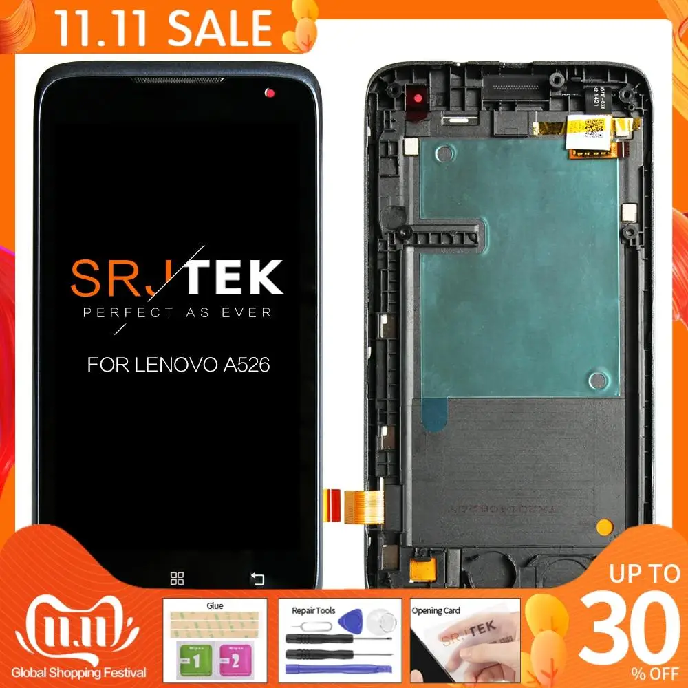 No Dead Pixels Original 4.5" TFT Digitizer Assembly Replacement.