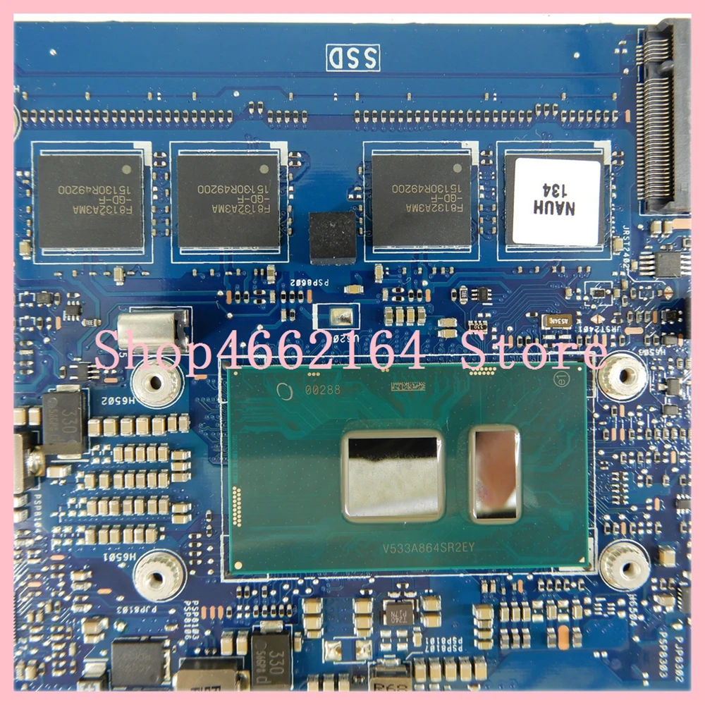  UX305UA With i5-6200 CPU 4GB RAM mainboard For ASUS UX305U UX305UA laptop motherboard 90NB0AB0-R000