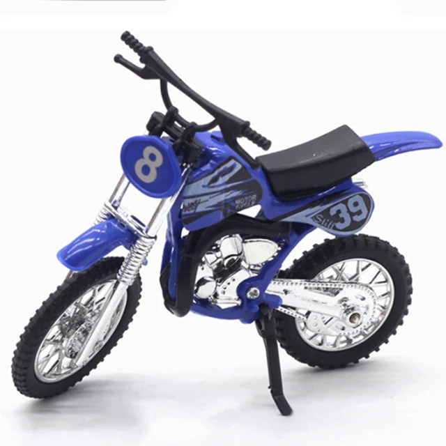 Modèle De Moto De Motocross En Alliage Simulé 1:18, Jouet De