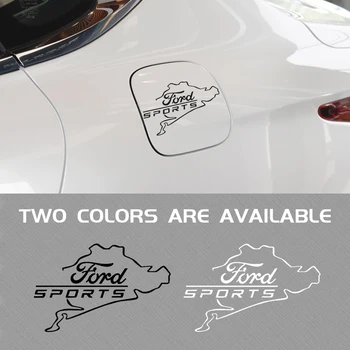

3D PVC sports emblem tank cap car trunk sticker emblem decoration for ford fiesta ecosport escort focus 1 focus 3 focus 2