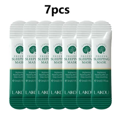 Intensive Hydration & Repair Night Facial Mask Set - 7-Piece Skin Nourishment Collection (Centella)