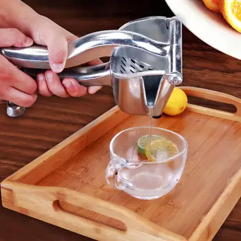 

Aluminum Alloy Manual Juicer Pomegranate Juice Squeezer Pressure Lemon Orange Sugar Cane Juice Kitchen Fruit Tool For Home