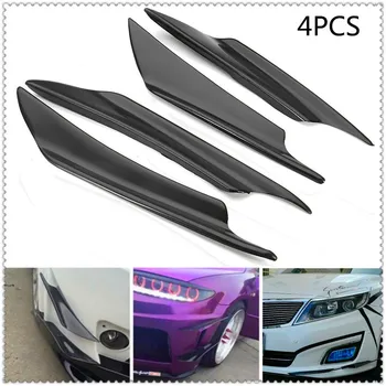 

car Bumper Lip Splitter Fin Canard Wing Spoiler ForMercedes Benz GLS63 GLS GLE43 B55 Shooting S400 ML450 GLA CLK