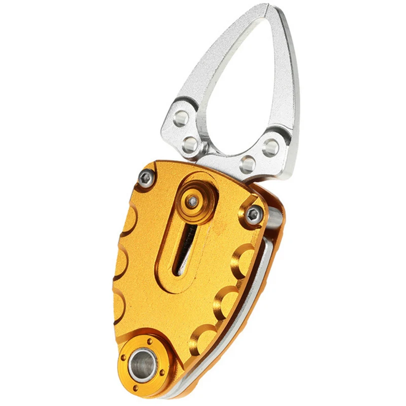 

Fishing Lip Gripper Aluminum Fish Lip Grip Grabber Tackle Tool Outdoor Useful C2