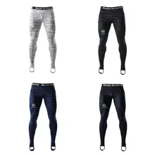 Новое поступление быстросохнущие дышащие облегающие спортивные штаны для мужчин Фитнес Тренировочные штаны Высокие эластичные баскетбольные Леггинсы для бега