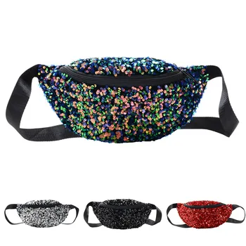 

2020 Women For Sport Adjustable Strap Bags Bling Crossbody Bag Single Shoulder Bags Chest Bag Waist Pack#G30