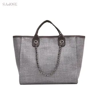

Hot Sales Handbag Candy Fashion Canvas Shoulder Wild Tote Women Top-Handle Lady Totes Bags Trend Solid Bag For Women