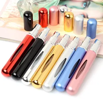 

5ml Portable Travel Refillable Perfume Empty Spray Bottle Atomizer Container Mini Refillable Storage Container