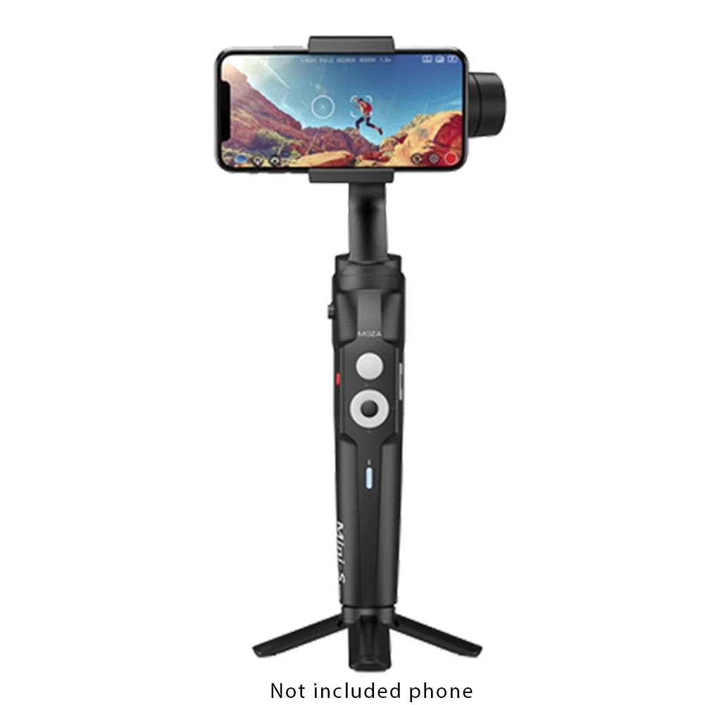 Зум Портативный складной шарнирный стабилизатор для камеры GoPro путешествия держатель для видеокамеры смартфона защиты от взлома кружится голова с самого начала 3-осевой ручной аксессуары