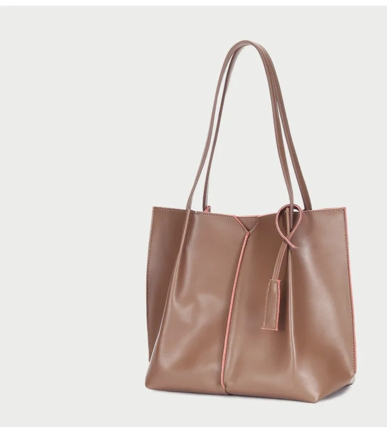 pure leather shoulder bags