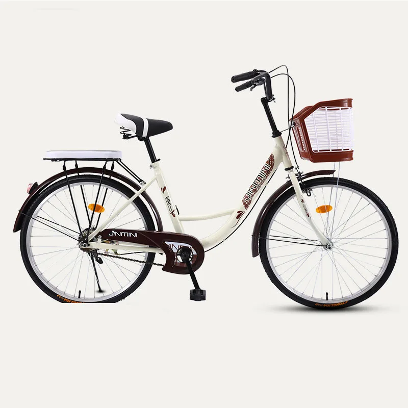 Bicycle Bike Adult Women's 26 Inch Commuter City Retro Ladies Students Grils Leisure Light Car 2019 New