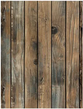 

LUCKYYJ Peel and Stick Wood Wallpaper Brown Vinyl Self Adhesive Contact Paper Decorative Refurbishment for Rooms and Old Objects