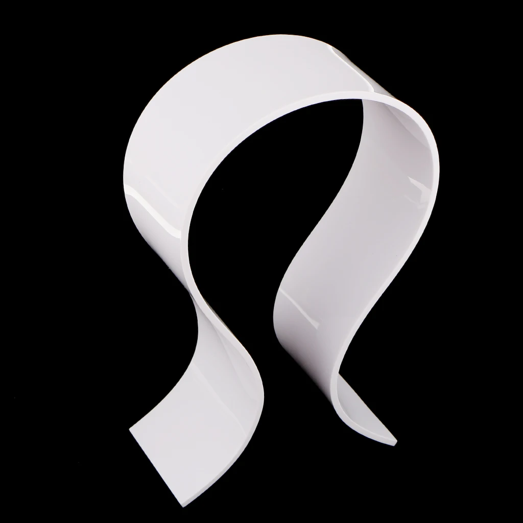 

Universal U-shaped Acrylic Display Stand White For Headphones Headset
