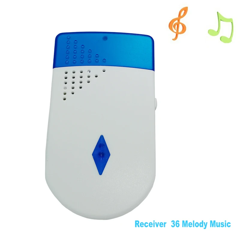 

Wireless DoorBell door chime kit SOS Call Flash LED Light loud Speaker Remote Control Home Hotel digital Smart musical