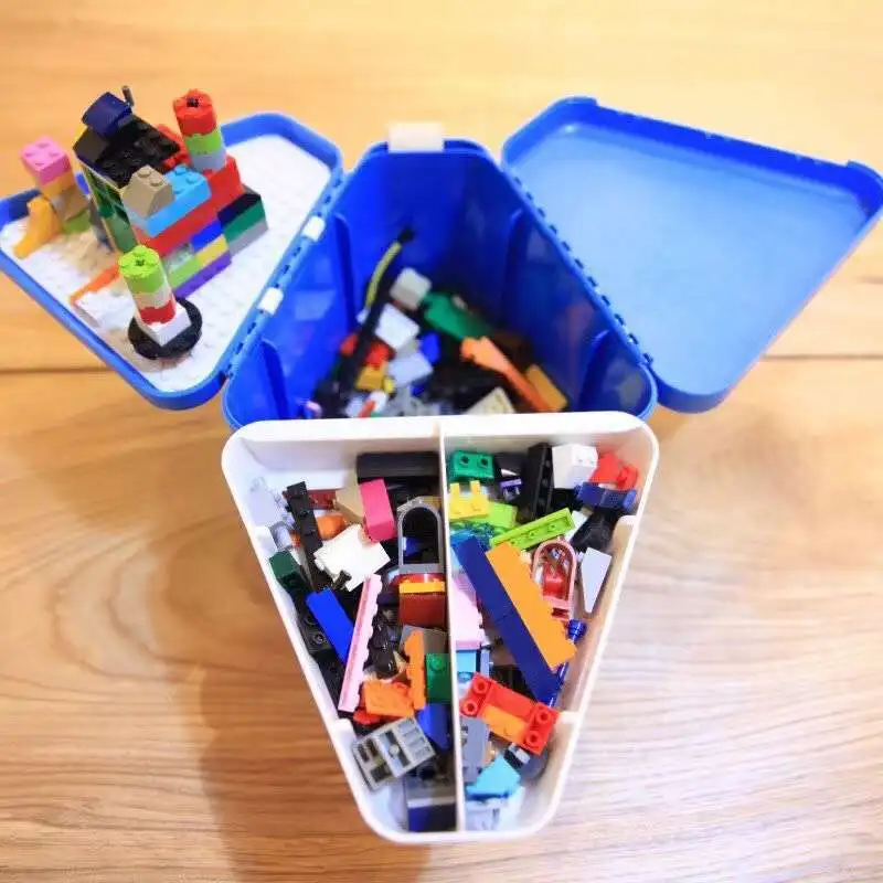 

Toybox Building Blocks Storage Box Trash Children Assembled Toys Environmentally Friendly Plastic GIRL'S And BOY'S Origional